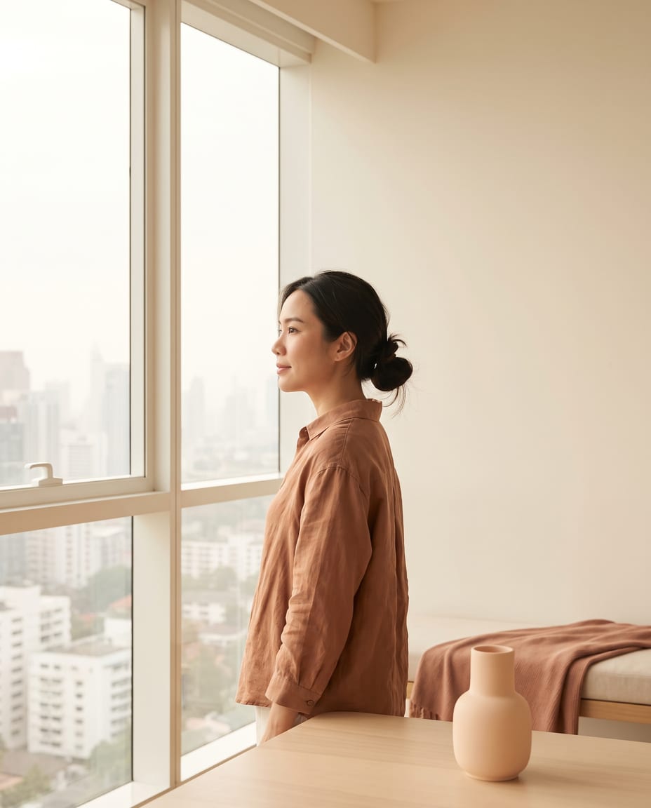 Editorial portrait for the BangkokClinics concierge service